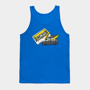 Cassette Pencil Old Memory Tank Top